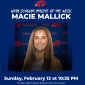 Senior Macie Mallick Featured as Scholar Athlete of the Week!
