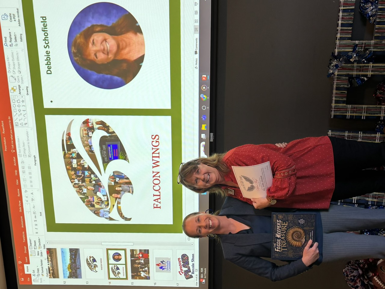 October Falcon Wings Honoree