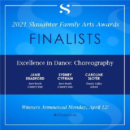 16 Students Named Finalists in Slaughter Family Arts Awards