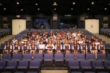 Middle School Inducts 76 Students into NJHS