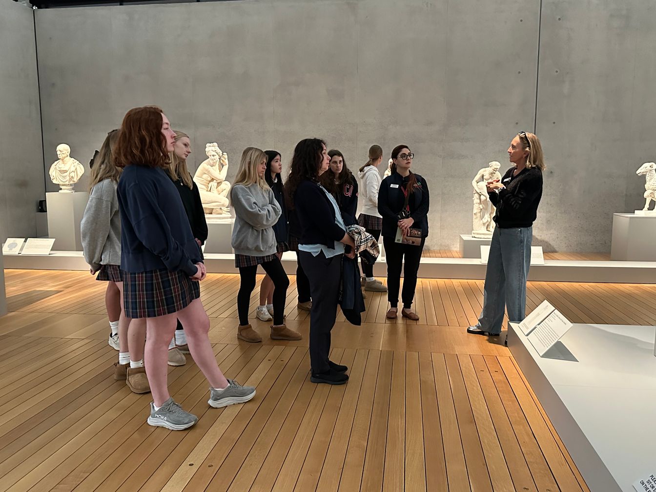 Upper School Students Visit Two Special Exhibits 