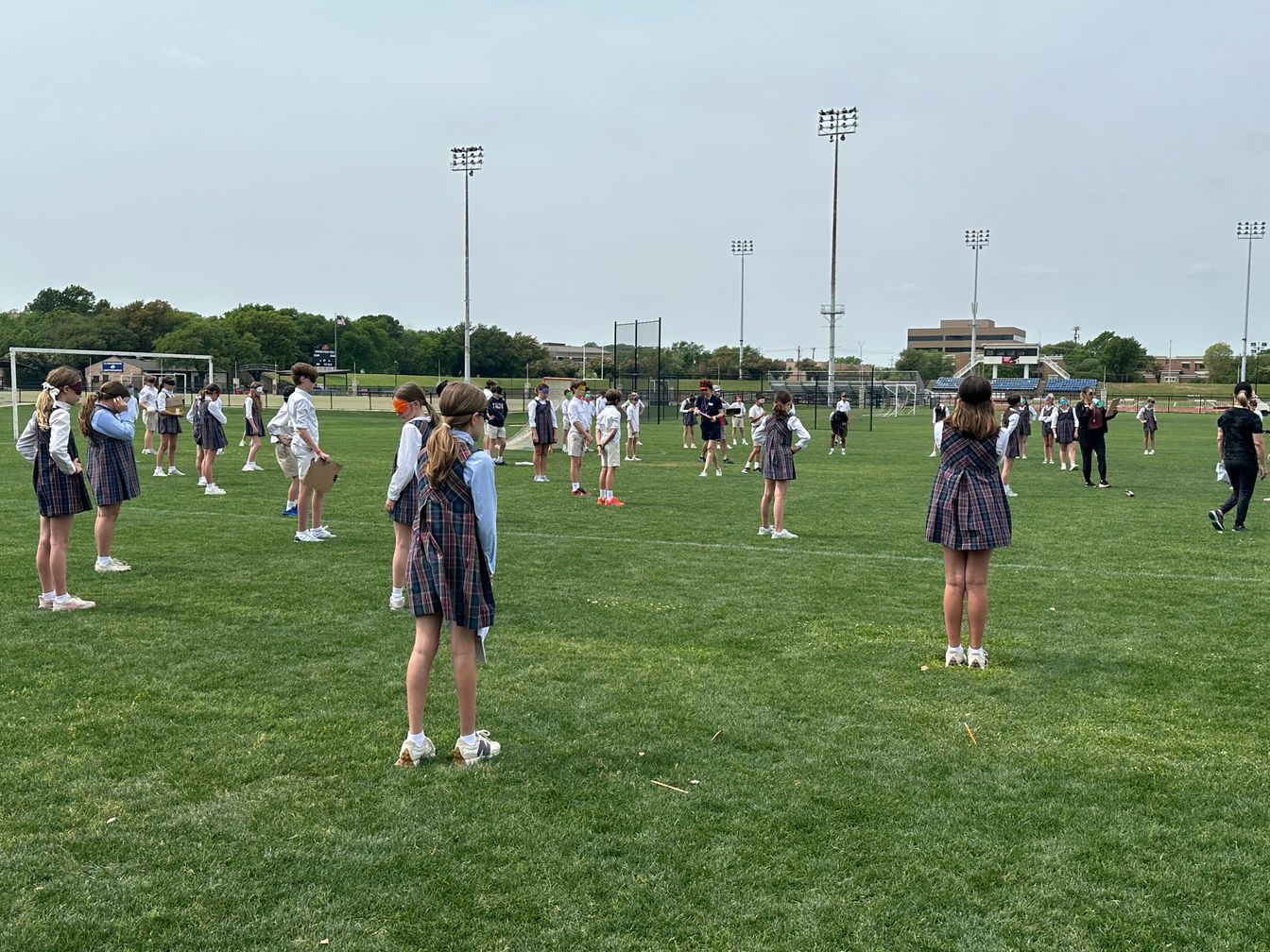 Sixth Graders Experience Refugee Simulation Sixth Graders Experience Refugee Simulation