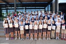 70 Middle School Students Inducted into NJHS 