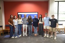 Nine Seniors Present Their Capstone Work