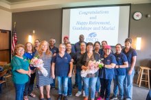 Honoring Two Decades of Service to the School Honoring Two Decades of Service to the School