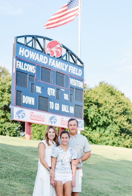 The Anderson Family: Walker '23, Tasa '88, Margaret '25 and Frank