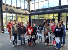 Admission Ambassadors Host a BTFW Super Saturday Campus Tour  