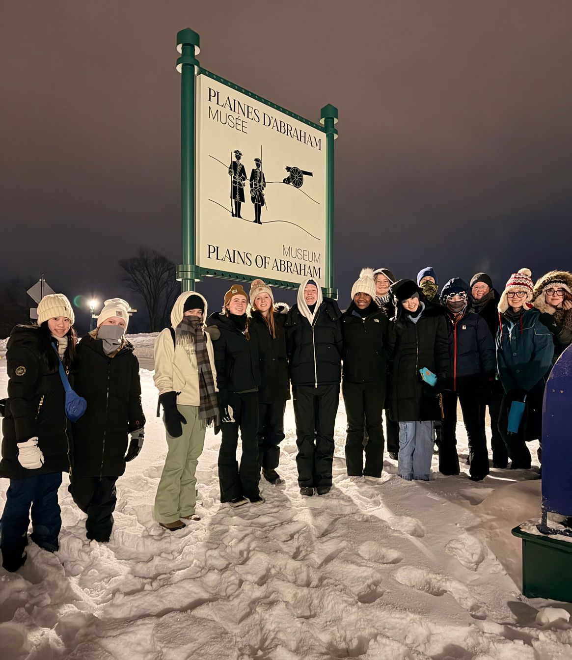 Upper School French Students Travel to Québec