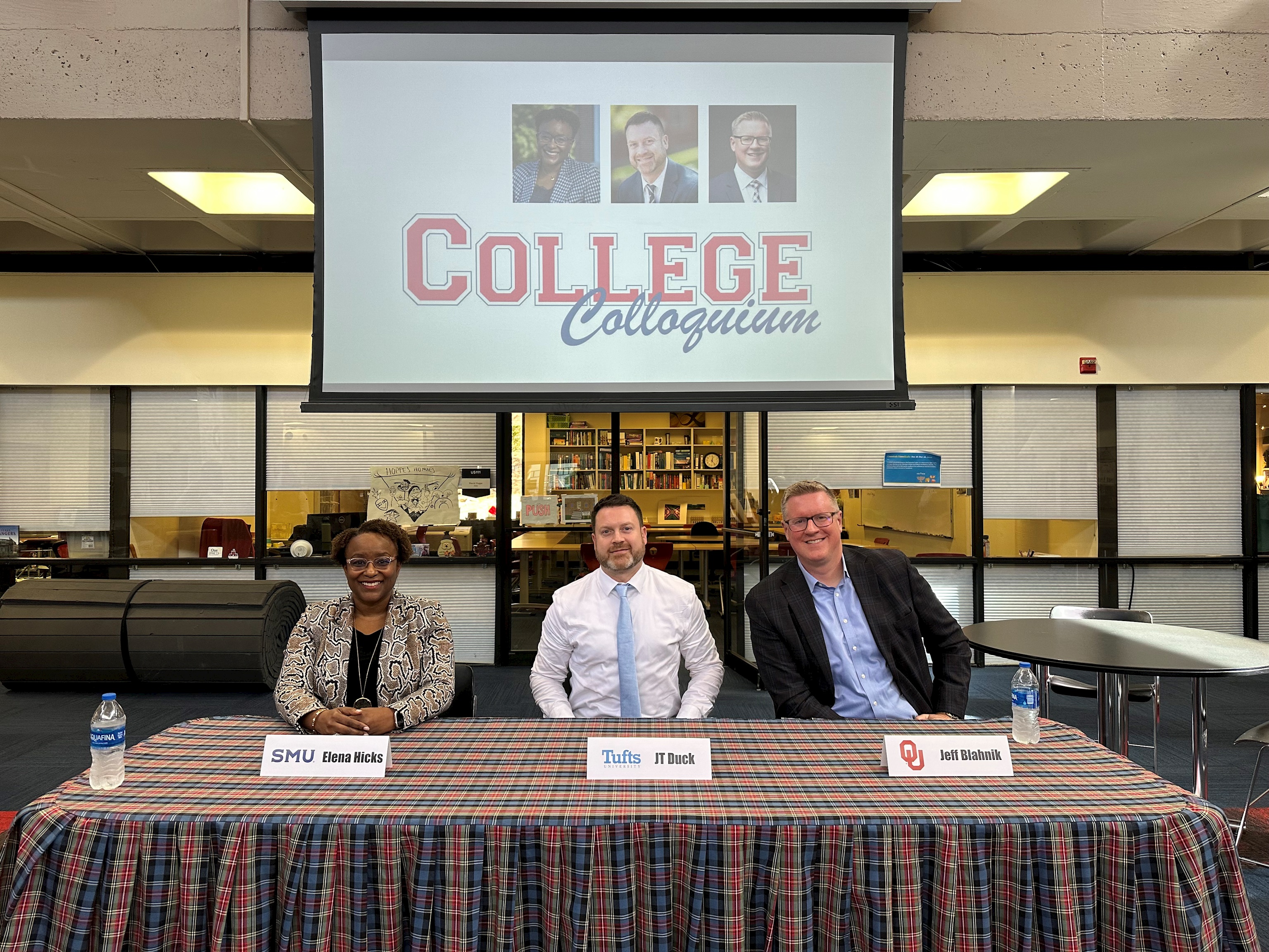 College Colloquium: The latest on the college application front AND the FWCD front