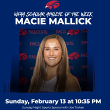 Senior Macie Mallick Featured as Scholar Athlete of the Week! Senior Macie Mallick Featured as Scholar Athlete of the Week!