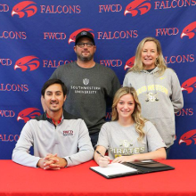 Senior Signs to Play Soccer at Southwestern University Senior Signs to Play Soccer at Southwestern University