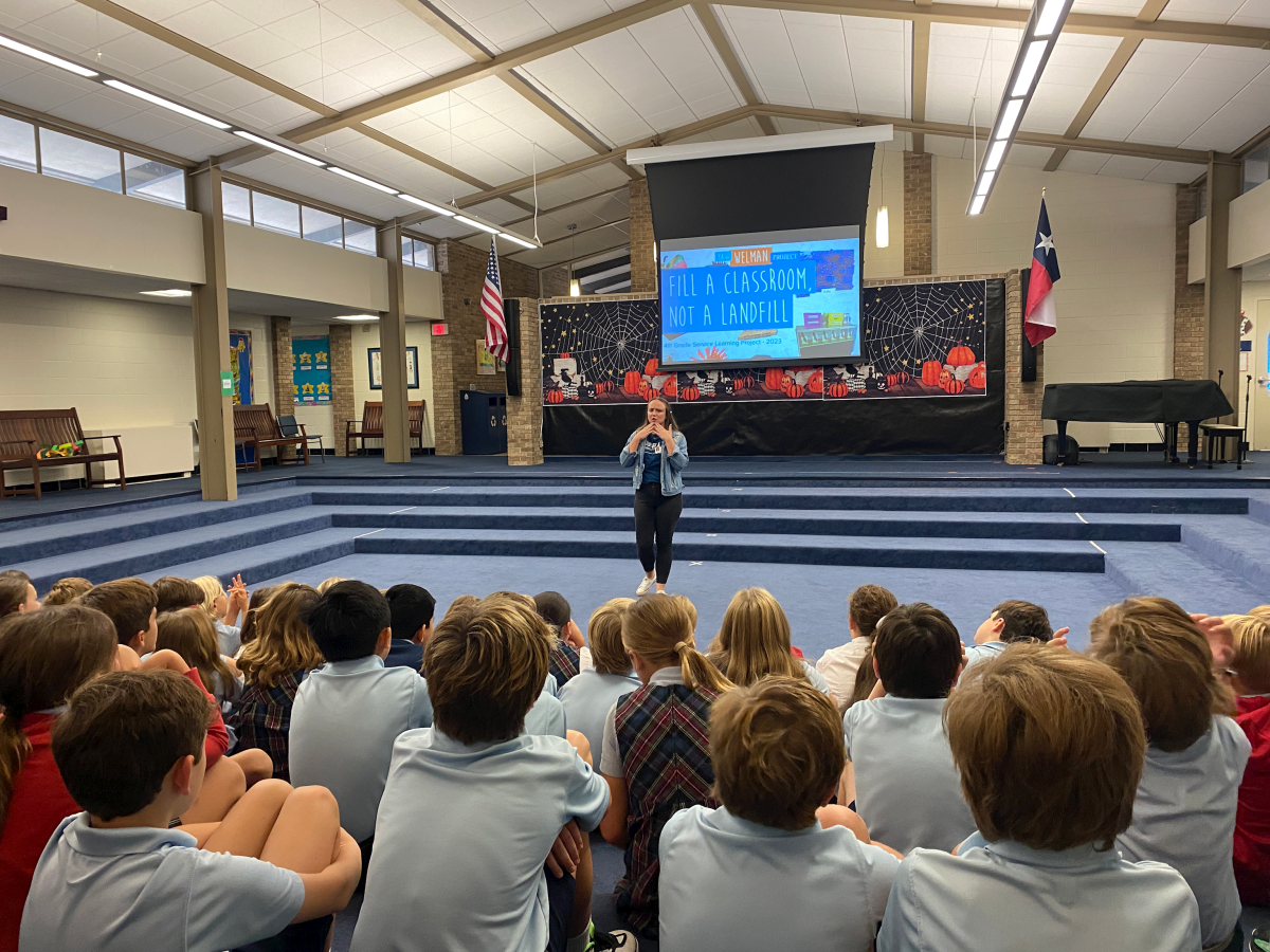 Lower School Partners with The Wellman Project News Fort Worth